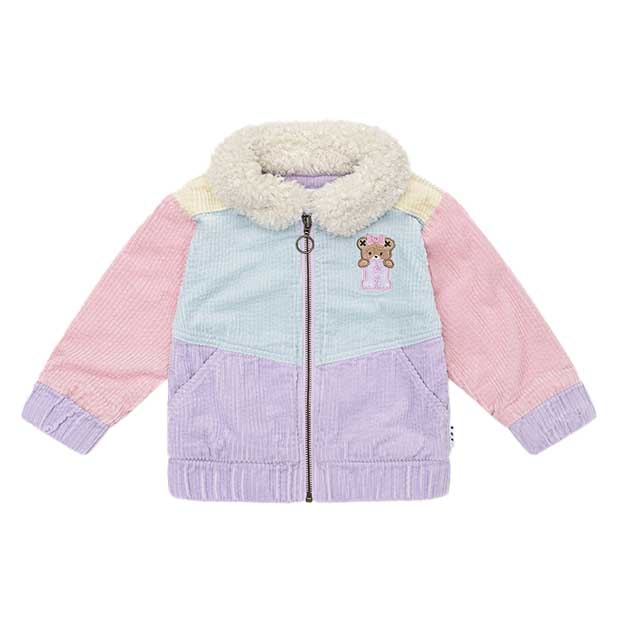 Huxbaby Blush Colour Block Cord Jacket 1-2Y